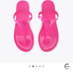 Pink Jelly Sandals
